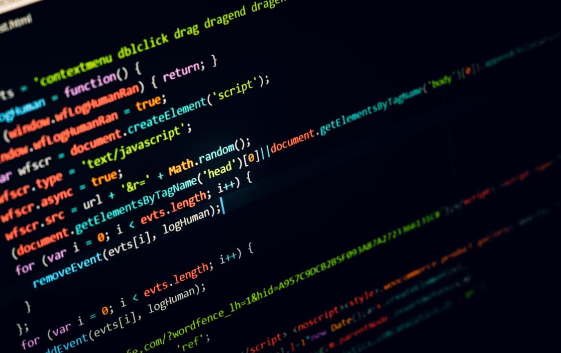 code editor screen